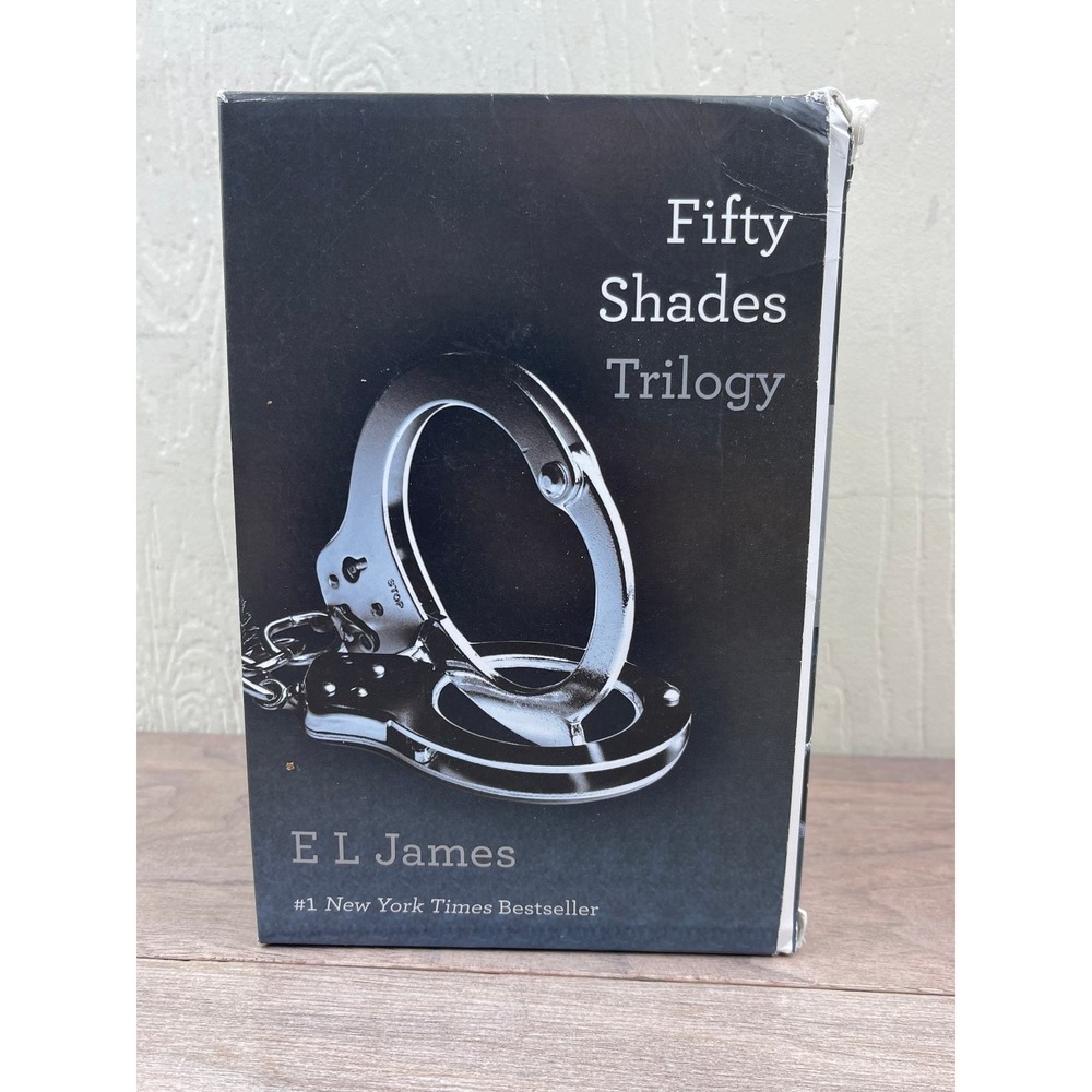 Fifty Shades Trilogy E L James 2012 Box Set Erotic Romance Vintage